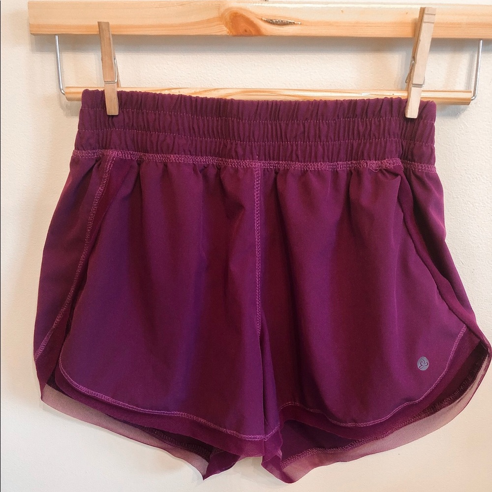 Purple Athletic Shorts